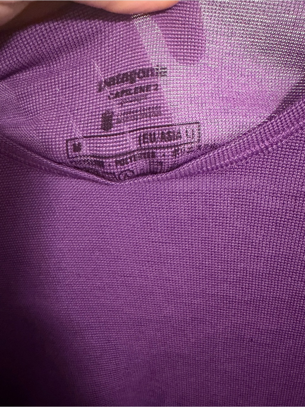 Patagonia Purple Long Sleeve Tee - Picture 2 of 4